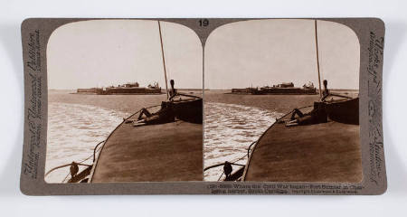 Where the Civil War began—Fort Sumter in Charleston Harbor, South Carolina.