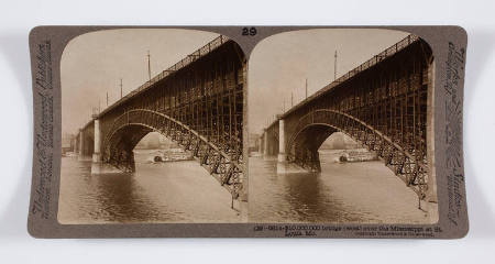 $10,000,000 bridge (west) over the Mississippi at St. Louis, Mo.