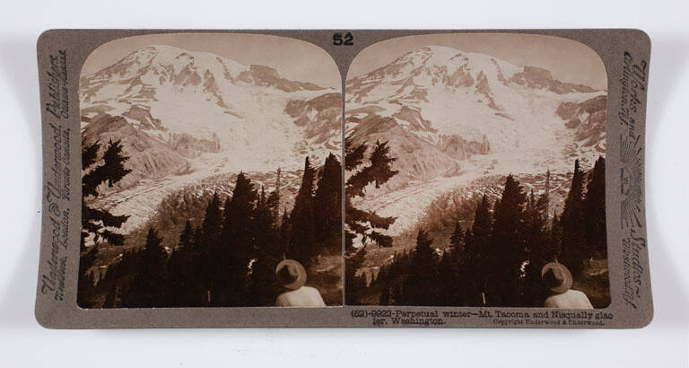 Perpetual winter—Mt. Tacoma and Nisqually Glacier, Washington