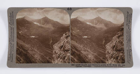Gray's and Torrey's peaks, S.W. from Mt. McClellan, Colorado