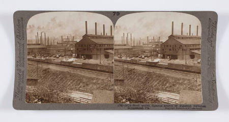 Steel works, famous source of gigantic fortunes, Homestead, Pa.