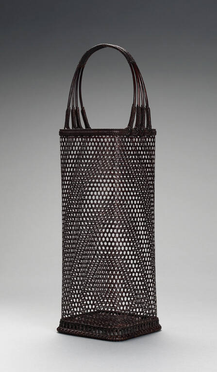 Tall, rectangular basket