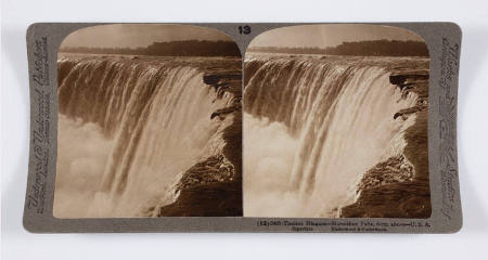 Tireless Niagara—Horseshoe Falls, from above—U.S.A.