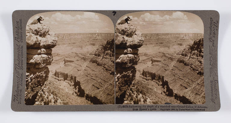 Fathoming the depth of a vanished sea—Grand Canyon of Arizona, from Hance's Cove
