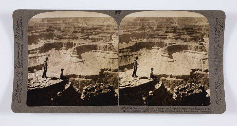 Overlooking Nature's greatest ampitheatre—from Rowe's Point, N.W.—Grand Canyon of Arizona