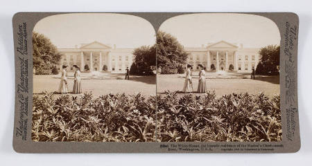 The White House, the historic residence of the Nation's Chief—north front, Washington, U.S.A.