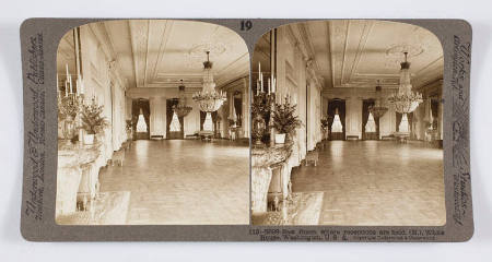 East Room where receptions are held, (N.), White House, Washington, U.S.A.