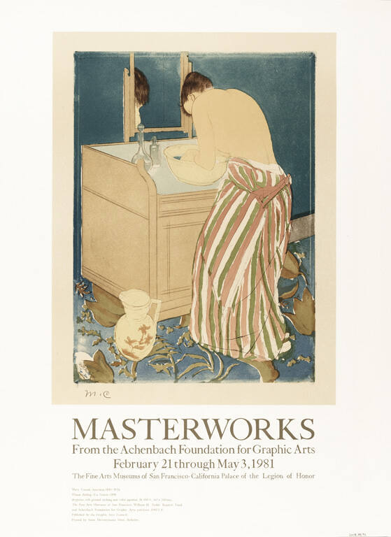 Poster for Masterworks exhibition