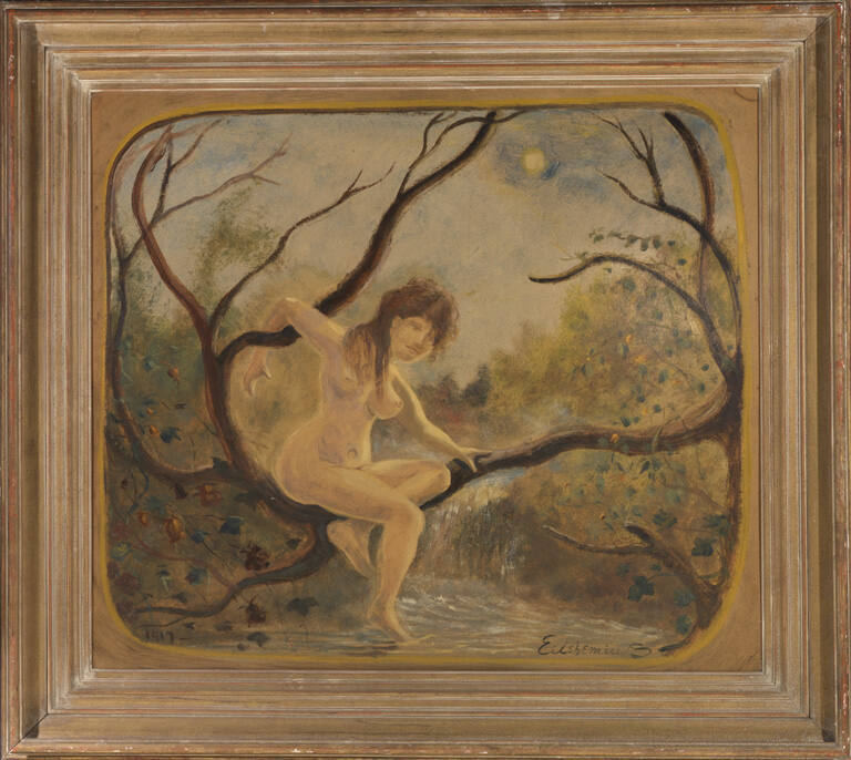 Nude in Tree