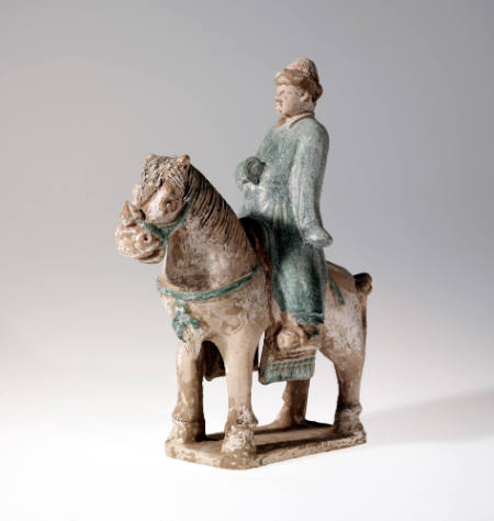 Horse and male rider