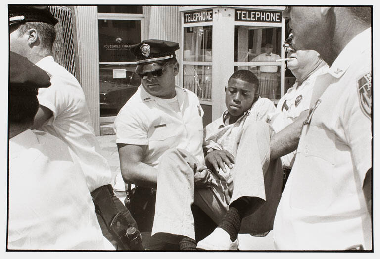 The arrest of Eddie Brown, a former gang leader, in Albany, Georgia