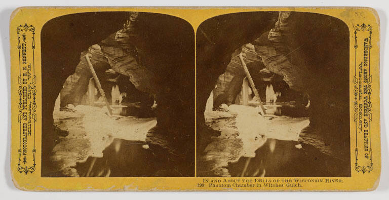 Phantom Chamber in Witches' Gulch (from the series: Wanderings among the Wonders and Beauties of Wisconsin Scenery)