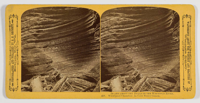 Whirlpool Chamber in Cold Water Canyon (from the series: Wanderings among the Wonders and Beauties of Wisconsin Scenery)