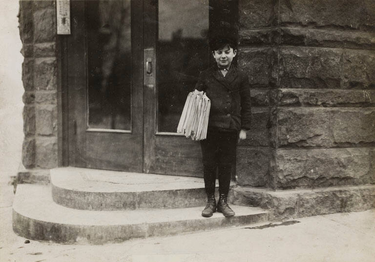 Sunday Morning, March 7, 1909, Morris Herowitz, ten years old
