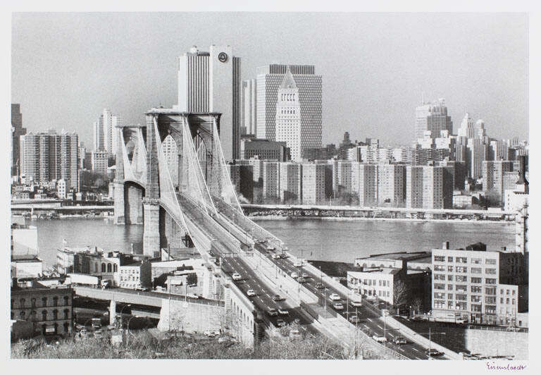 Untitled from A LIFE Portfolio: Brooklyn Bridge, Photographed for its 100th Anniversary