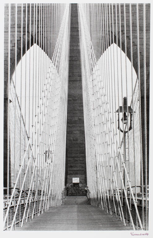 Untitled from A LIFE Portfolio: Brooklyn Bridge, Photographed for its 100th Anniversary
