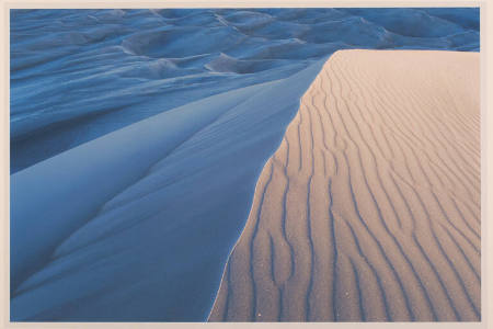 Sunrise over Frosted Dunes, print 2 from the portfolio Between Light and Shadow: Great Sand Dunes National Park