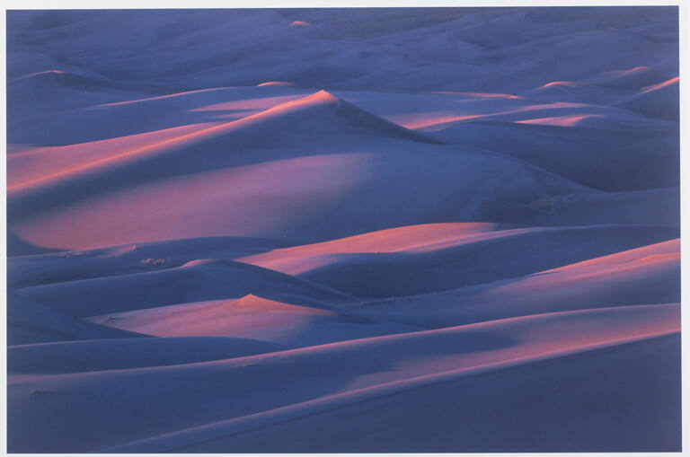 Sunset Light, print 13 from the portfolio Between Light and Shadow: Great Sand Dunes National Park
