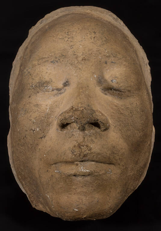 Death mask of Haitian artist Hector Hyppolite