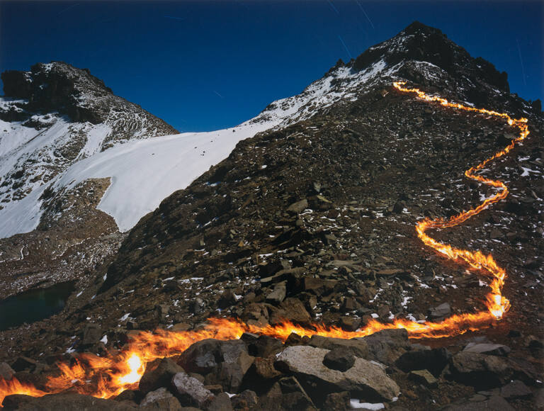 The Lewis Glacier, Mt. Kenya 1934 (B) from the series Stratographs