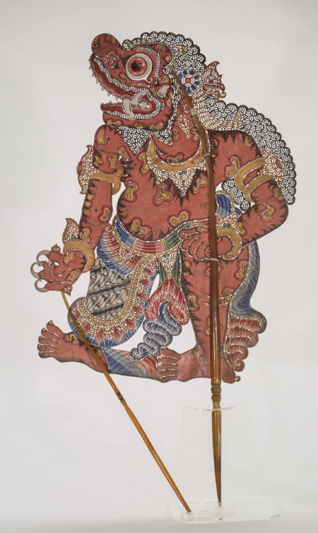 Shadow puppet representing Leyak