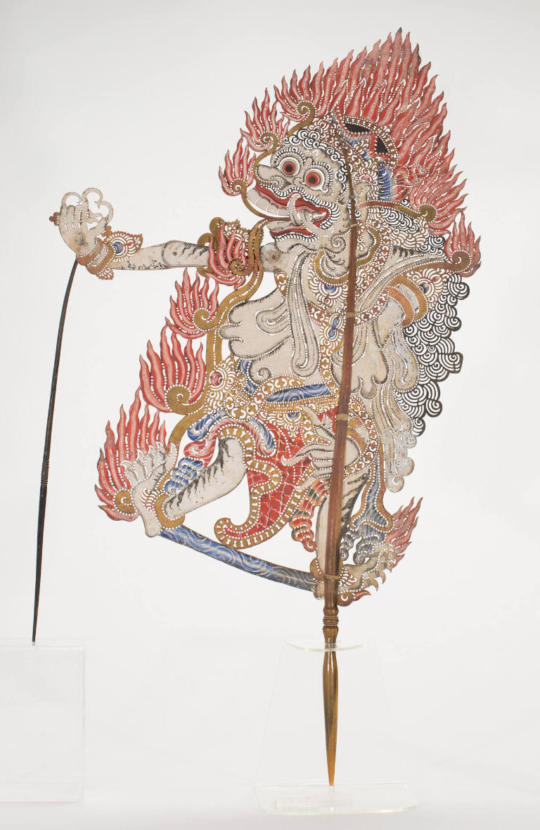 Shadow puppet representing Leyak