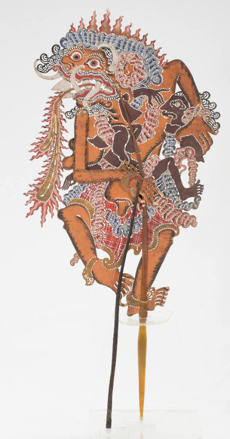 Shadow puppet representing Leyak