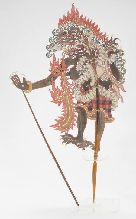 Shadow puppet representing Leyak