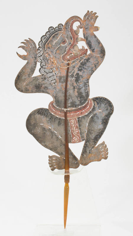 Shadow puppet representing Leyak / Raksasa