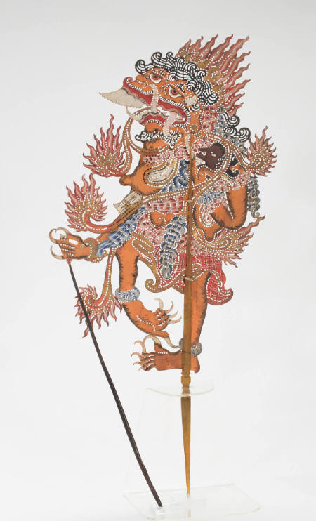 Shadow puppet representing Leyak