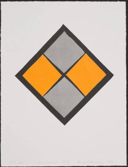 Slospeed XXX, from the American Abstract Artists 60th Anniversary Print Portfolio