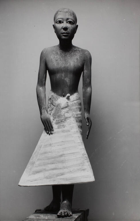 Egyptian male figure, Metropolitan Museum of Art, New York City