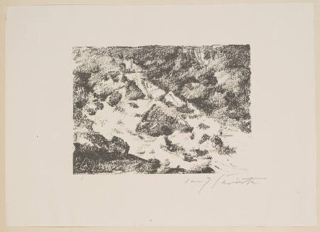 Dir Steinzeichnungen von Lovis Corinth zu Schillers Rauber