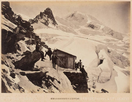 Les Grandes Mulets et le Mont-Blanc, Chamonix