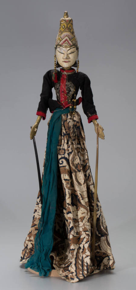 Rod puppet of a prince