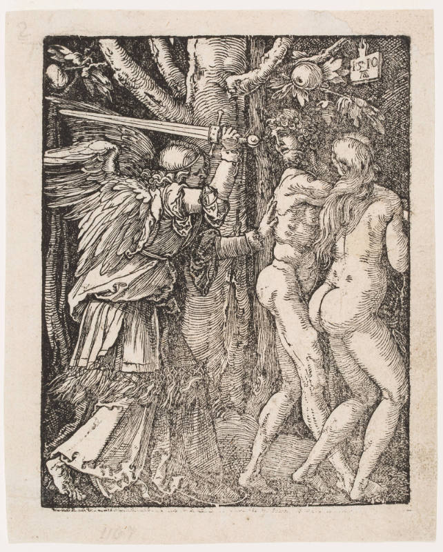 Expulsion from Paradise, from the Small Passion (published 1511)